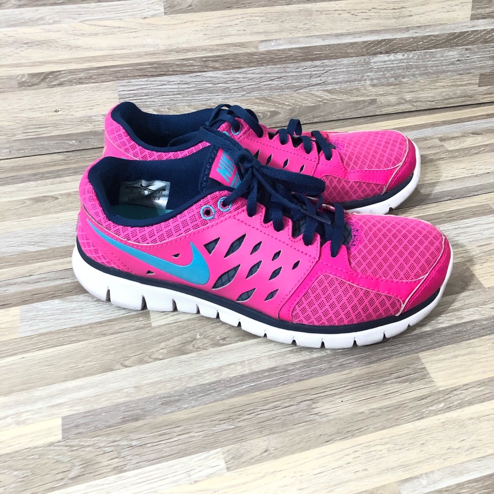 Nike Fitsole Pink Running Shoes Women’s Size 8 - Picture 1 of 7